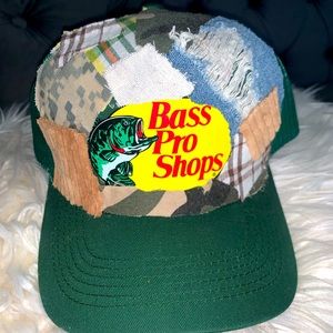 Custom Patchwork Bass Pro Shops Hat